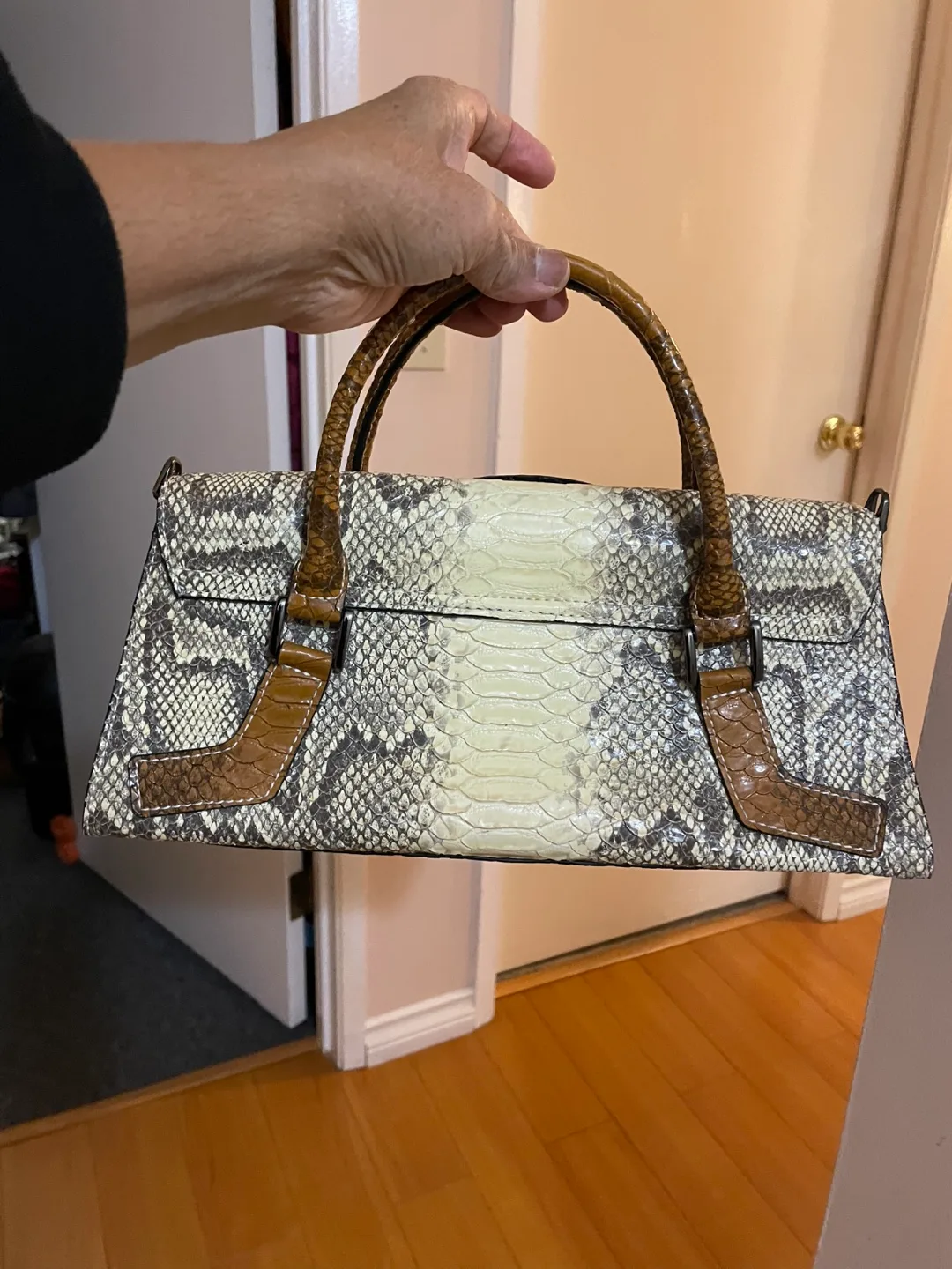 Guess Snakeskin Handbag image indicator(2)