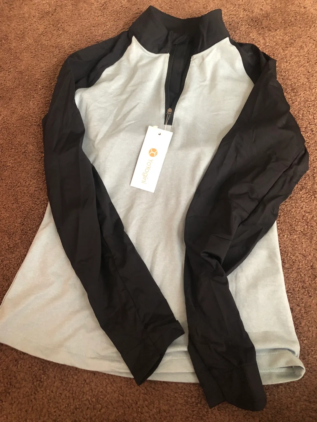 Rorygirl Women's 1/4 Zip Long Sleeve Top image indicator(2)