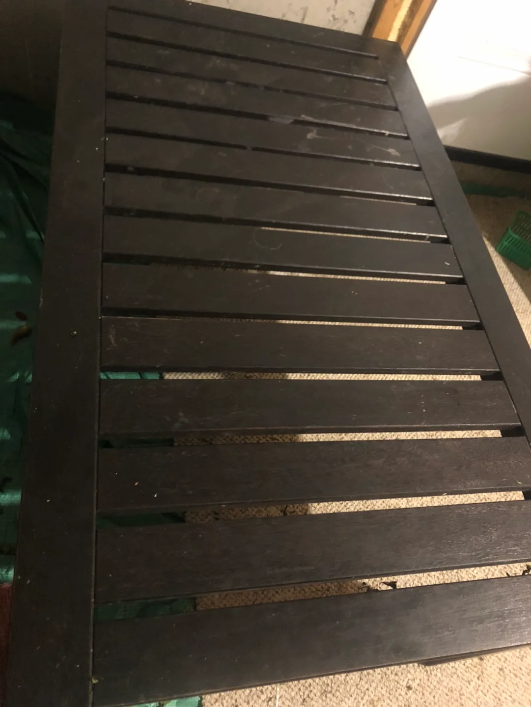 Dark Brown Wooden Coffee Table image indicator(2)