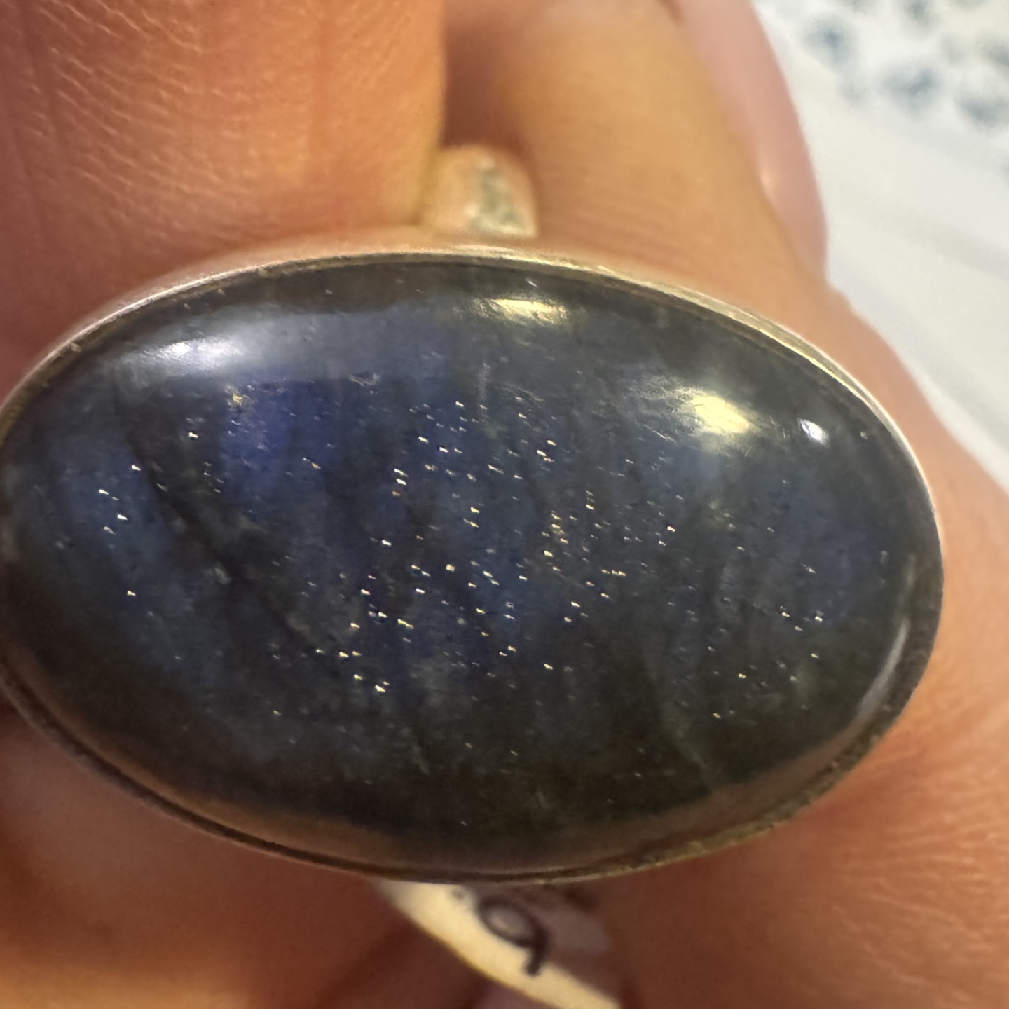 Sterling Silver Labradorite Ring
