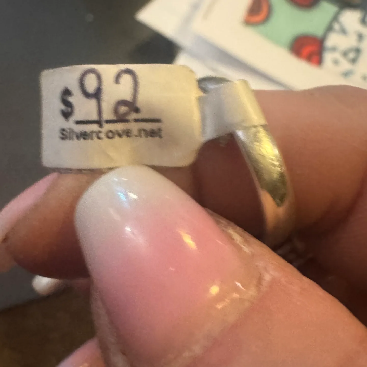 Sterling Silver Labradorite Ring image indicator(2)