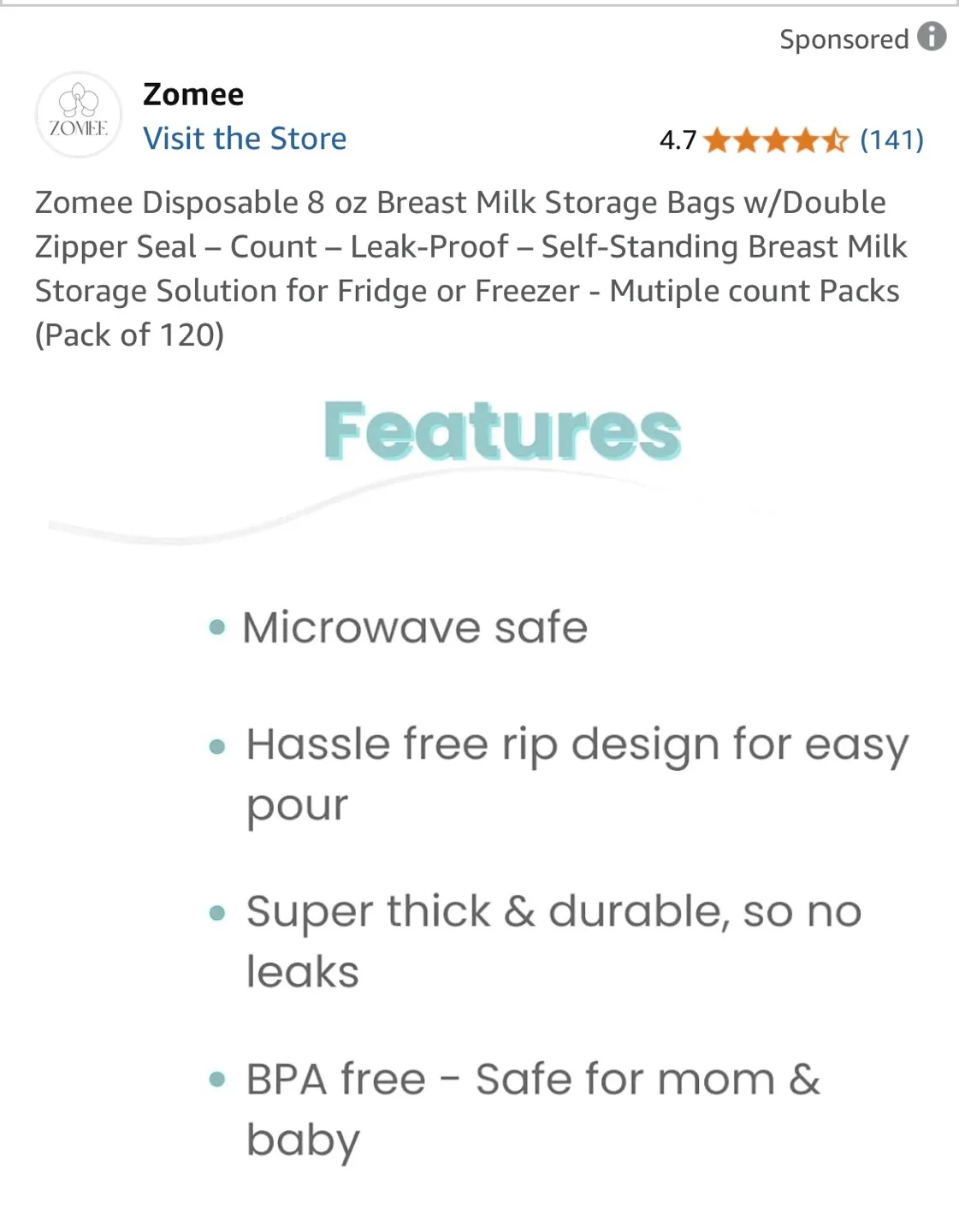 Breast milk storage bags image indicator(6)