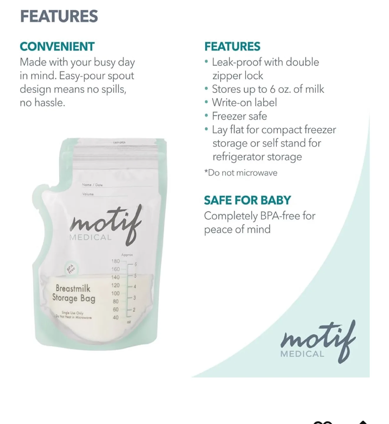 Breast milk storage bags image indicator(8)