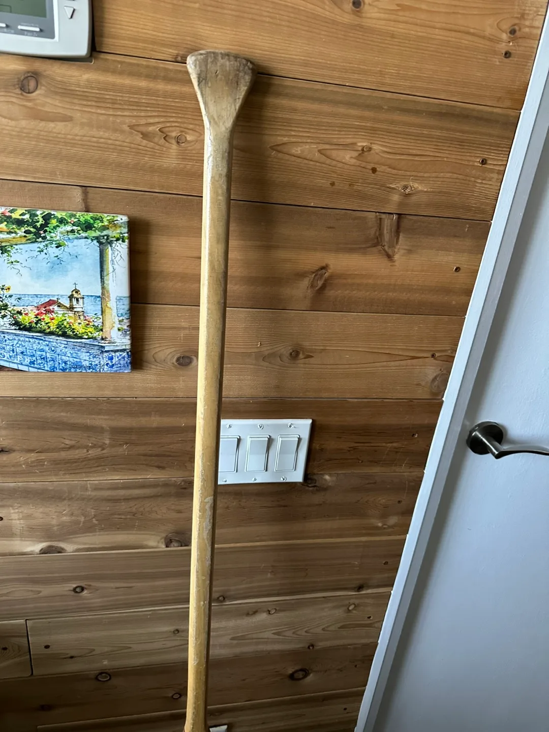 Vintage Feather Brand Canoe Paddle image indicator(4)