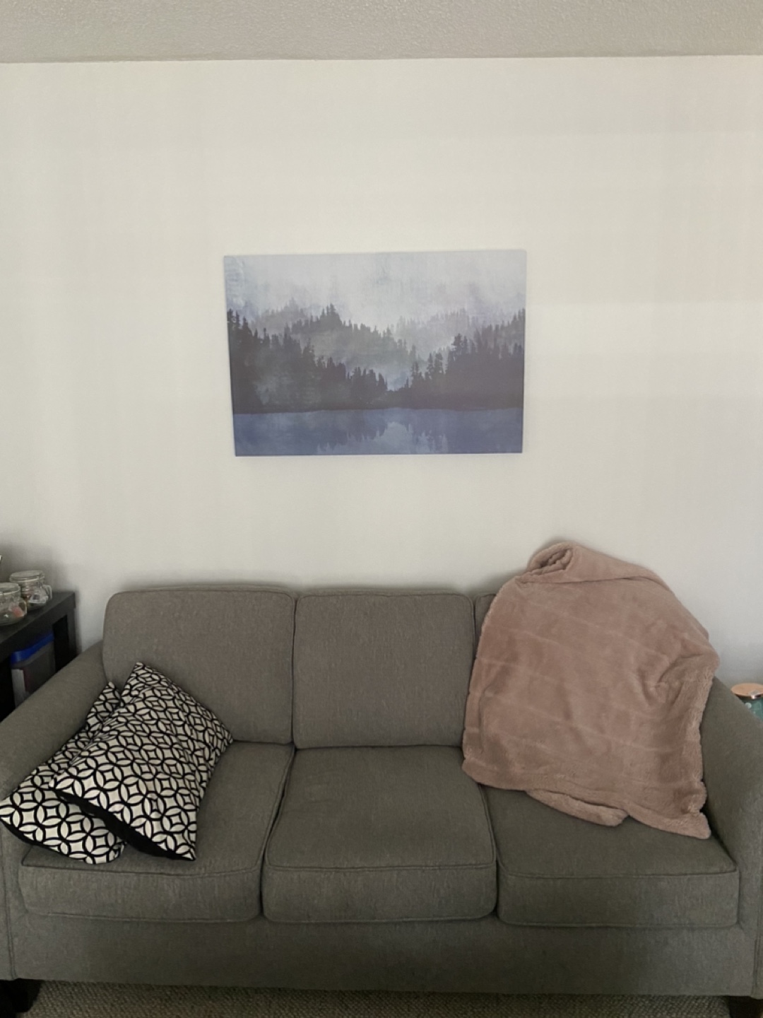 Grey Fabric Sofa - photo 2
