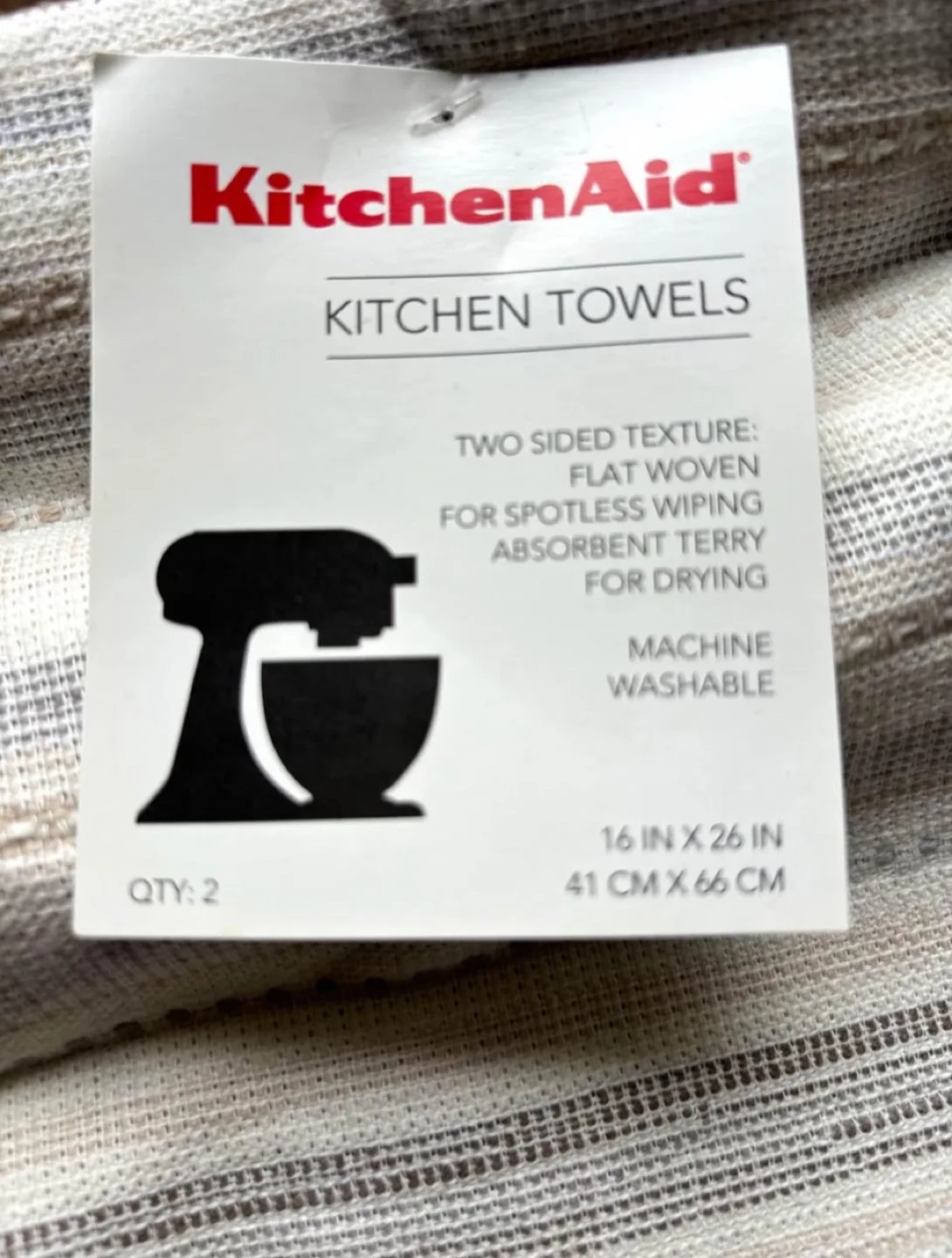 KitchenAid 2-Sided Kitchen Towels 2-Pack, New image indicator(6)
