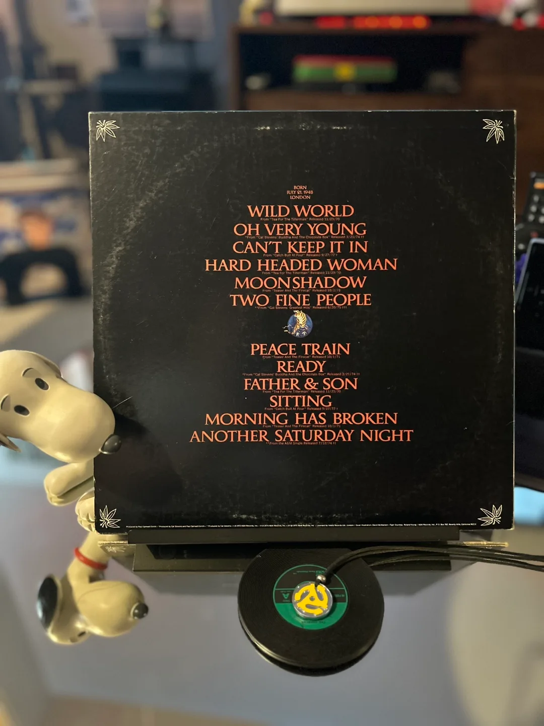 Cat Stevens Greatest Hits Vinyl Record image indicator(2)