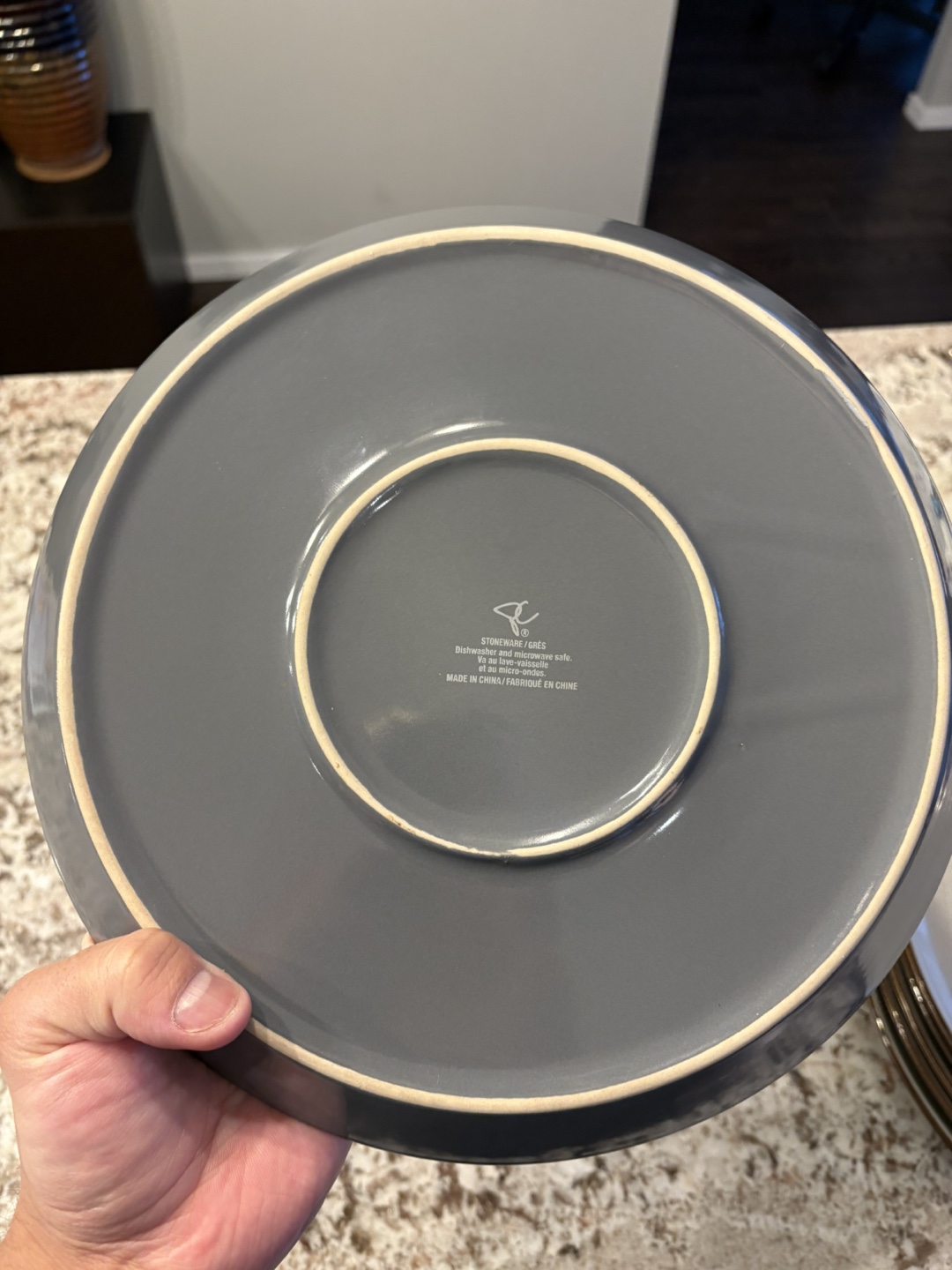 Stoneware Dinner Plates Set - photo 2