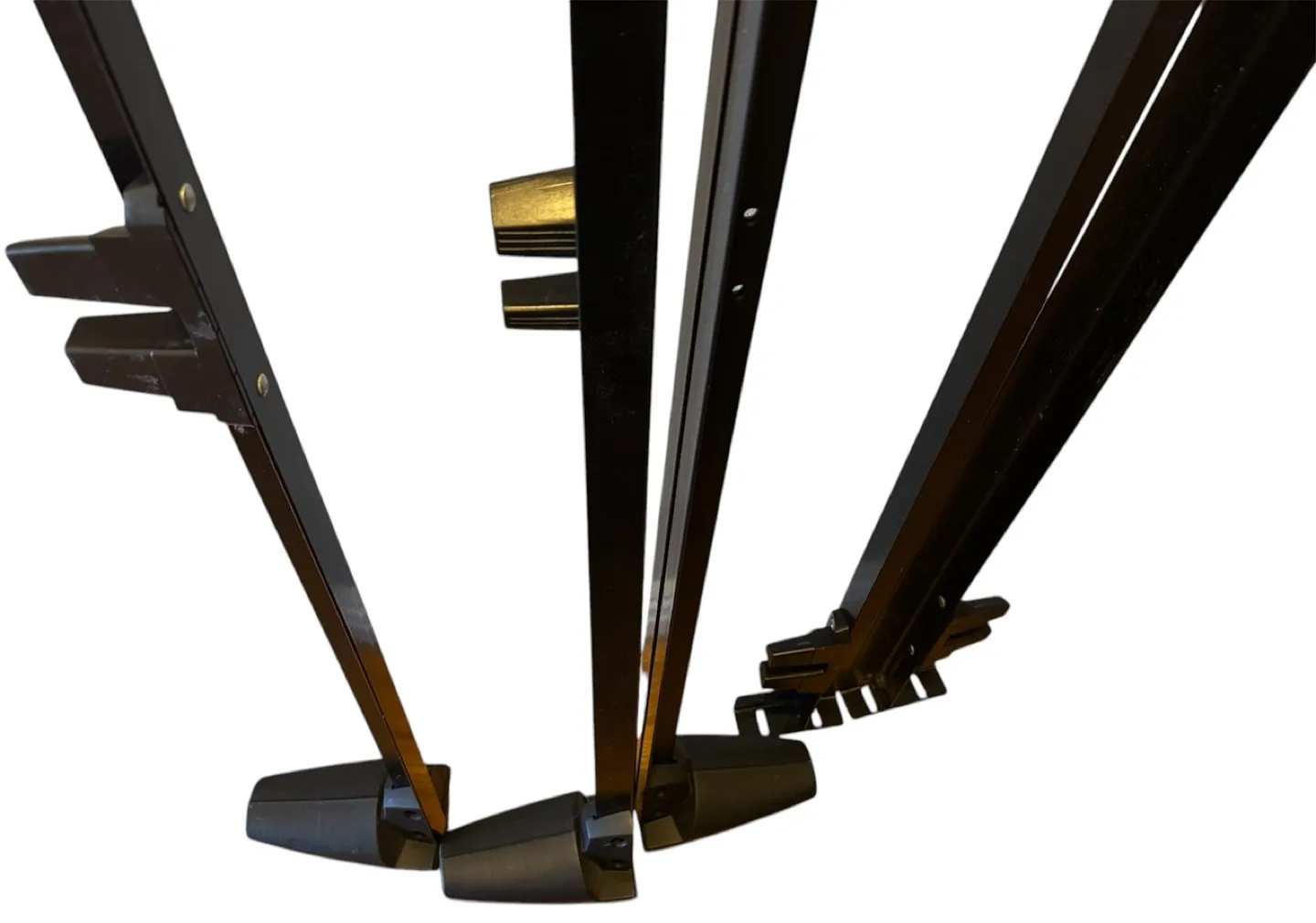 Heavy Duty QUEEN sized Black Metal Platform Bed Frame image indicator(2)