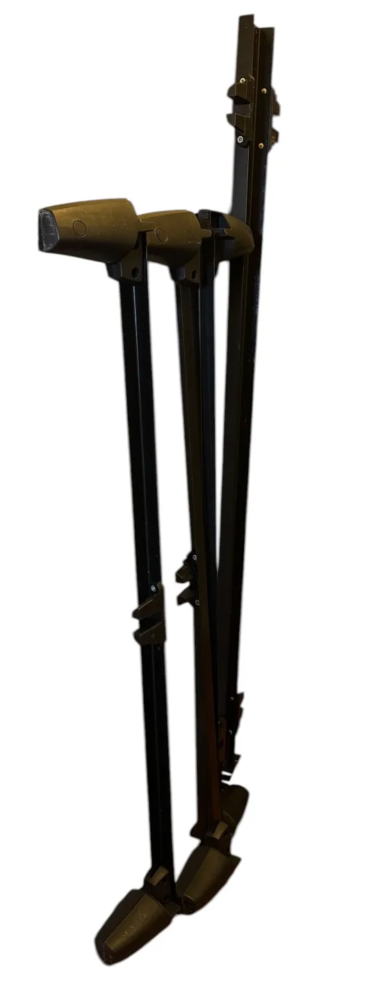 Heavy Duty QUEEN sized Black Metal Platform Bed Frame image indicator(3)