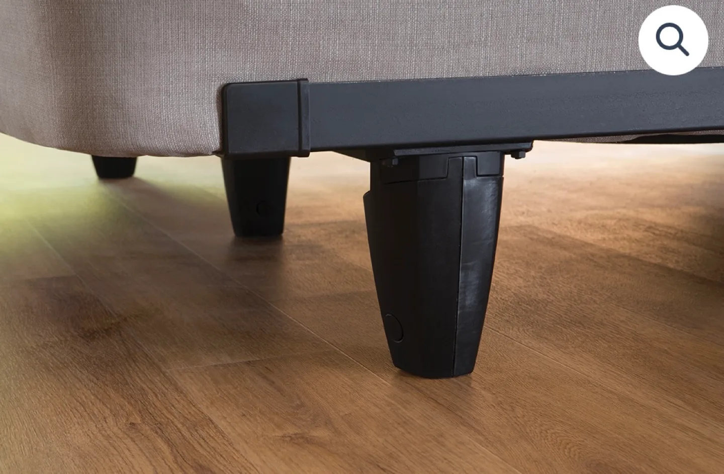 Heavy Duty QUEEN sized Black Metal Platform Bed Frame image indicator(7)