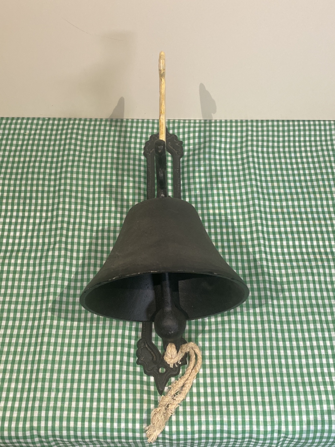 Vintage Cast Iron Horse Bell - photo 2
