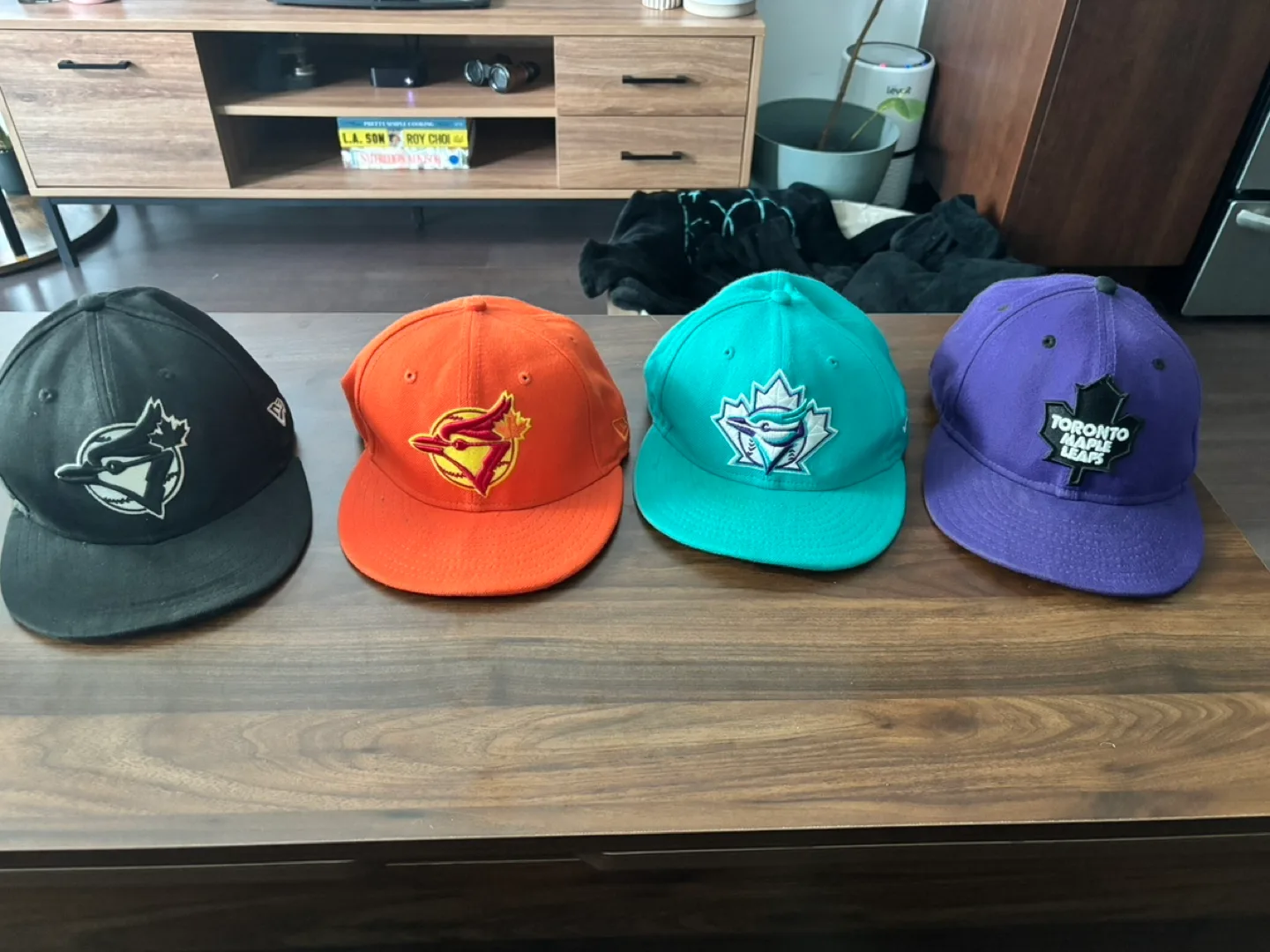 Four Fitted Hats - Toronto Blue Jays & Maple Leafs thumbnail