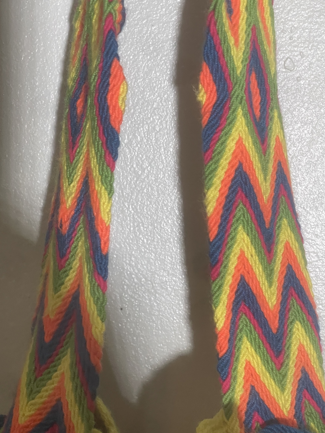 Vibrant Hand-Crocheted Colombian Mochila Bag - photo 5