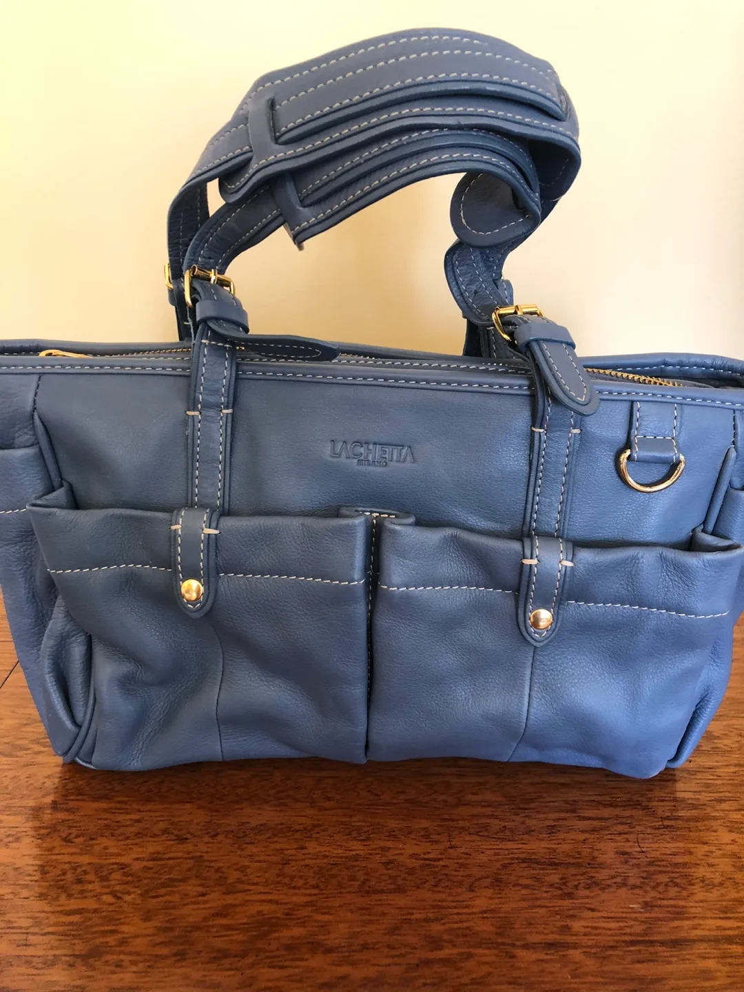 Lachetta Milano Leather Handbag image indicator(8)