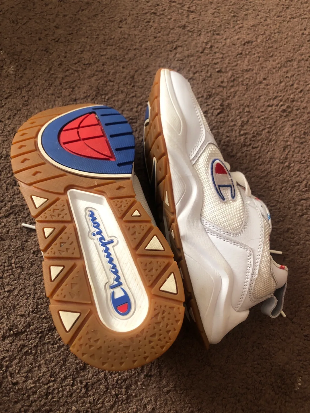 Champion Women's White Sneakers Size 6 image indicator(2)