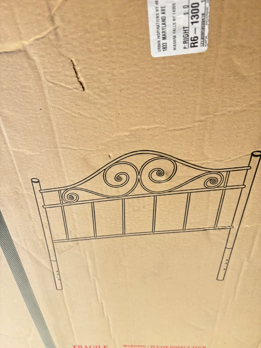 Hillsdale Furniture Harrison Full/Queen Metal Headboard image indicator(2)