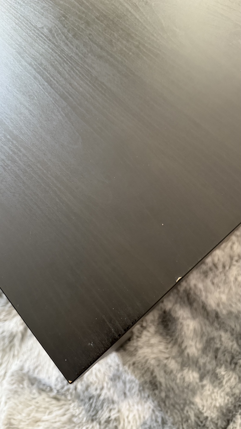 Ikea Black Coffee Table with Shelf - photo 5