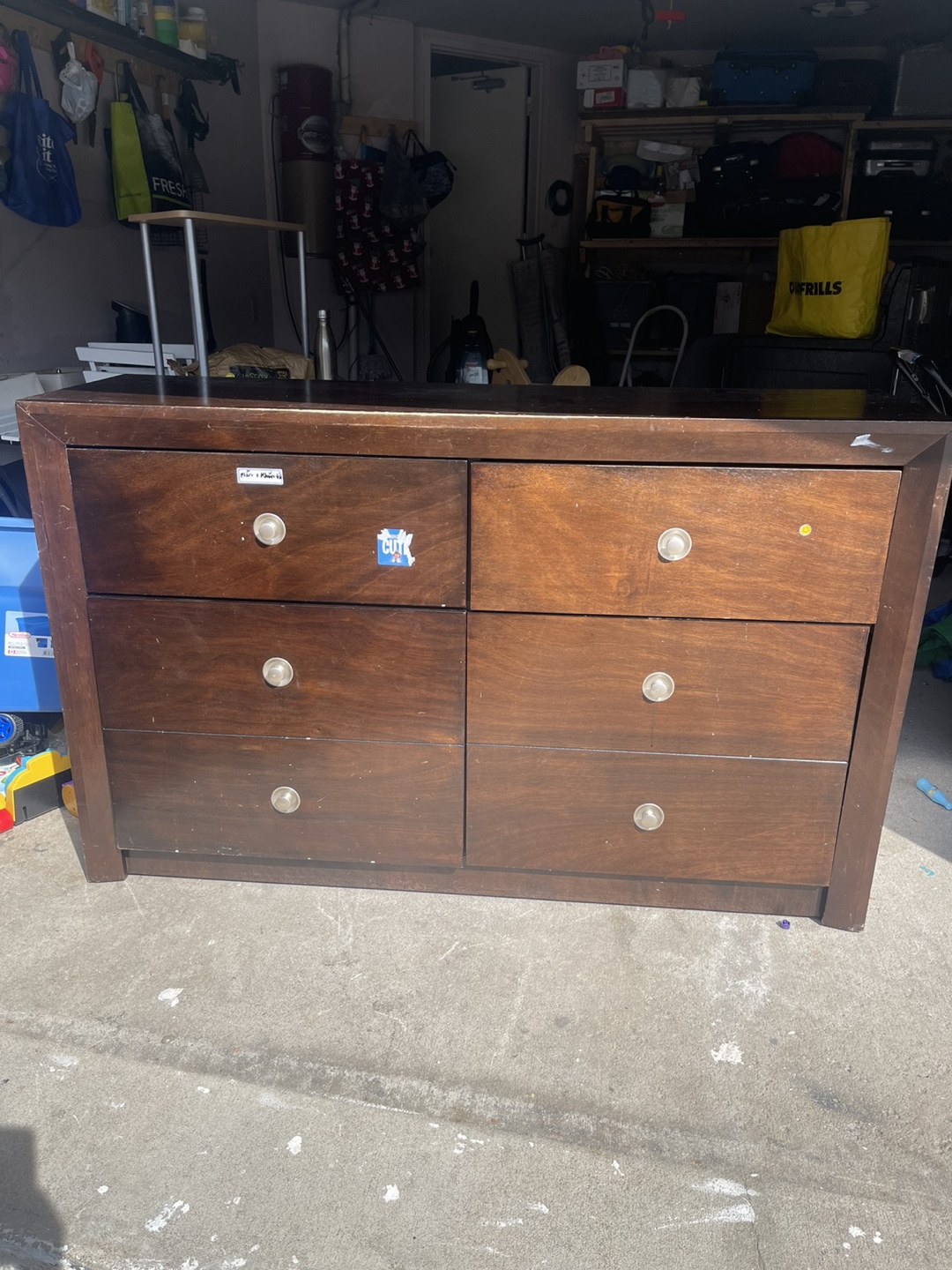4 Drawer Wooden Dresser