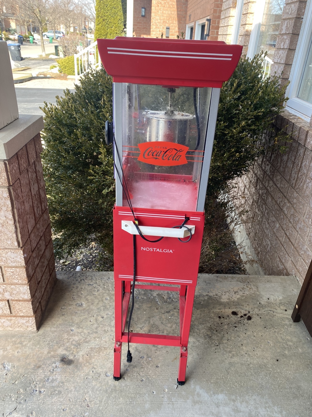 Coca-Cola Nostalgia Popcorn Machine - photo 2