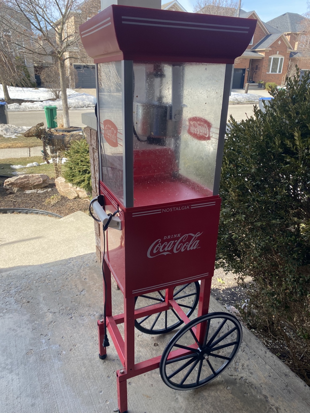 Coca-Cola Nostalgia Popcorn Machine