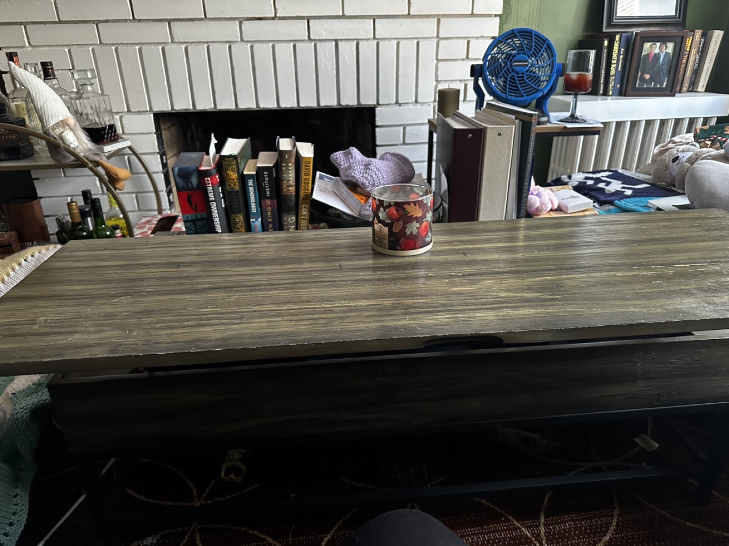 Lift-Top Coffee Table with Storage - photo 2