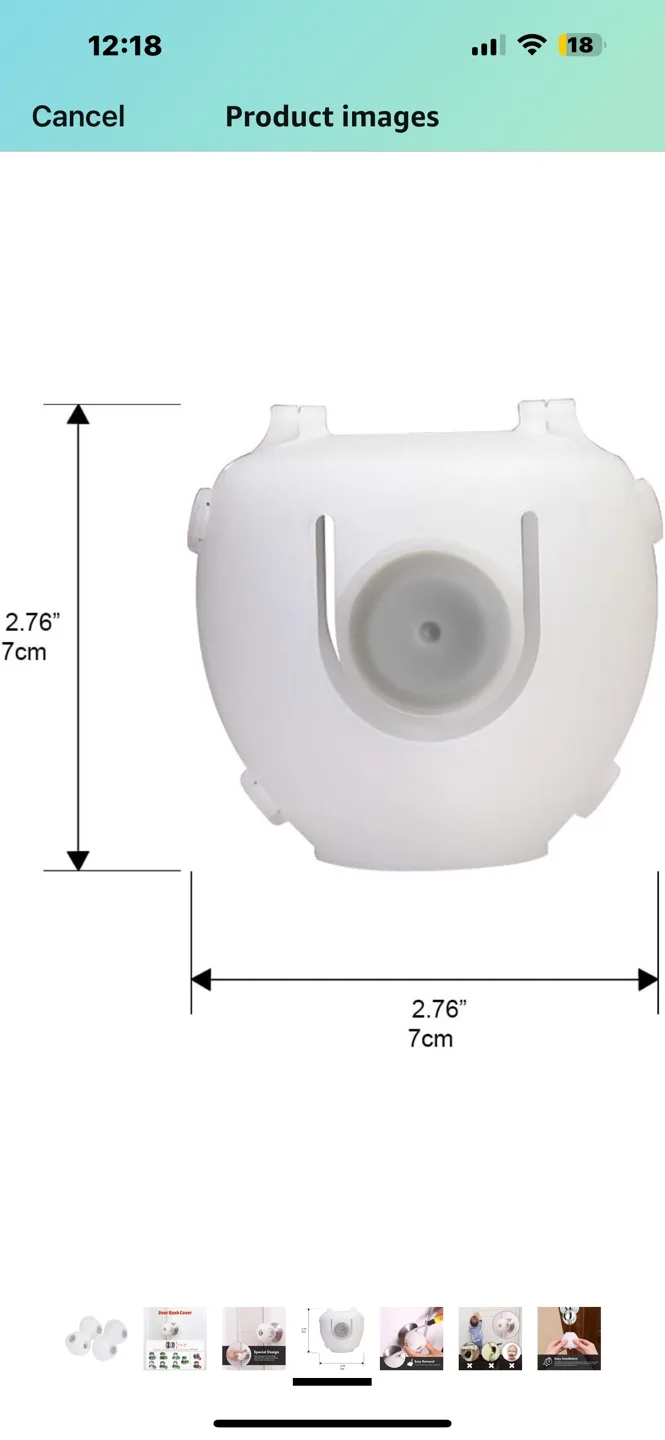 BRAND NEW 4 Pack Baby Safety Door Knob Covers image indicator(5)