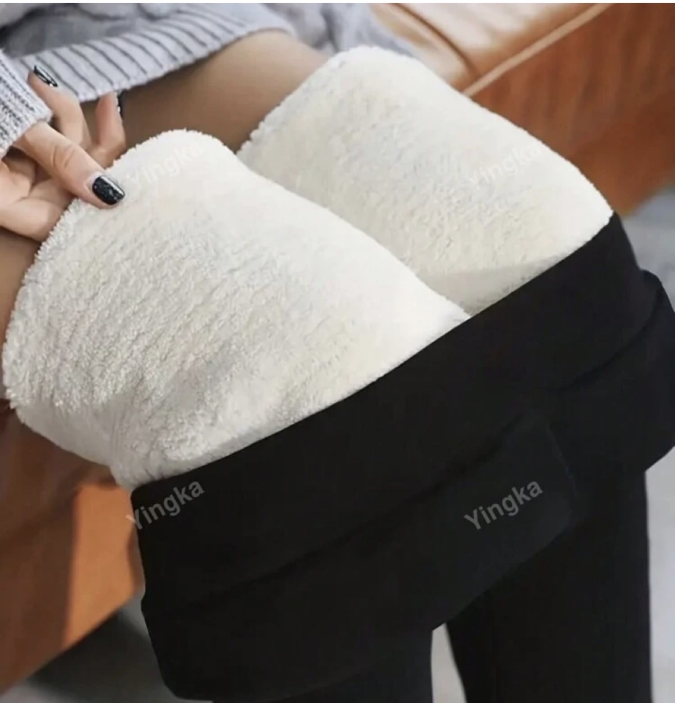 New Thick Fuzzy Leggings