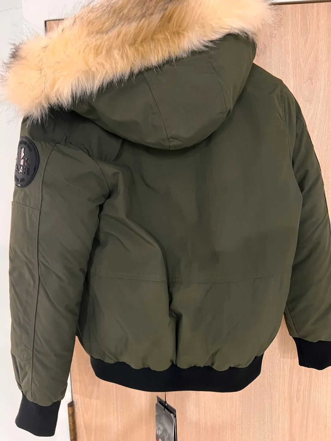 Pajar Kids Bomber Jacket - Size 14/16 - Olive Green image indicator(2)