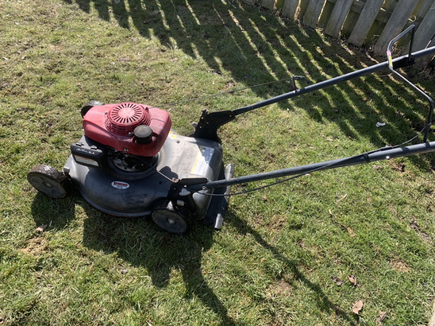 Honda HRZ216 Lawn Mower - photo 2