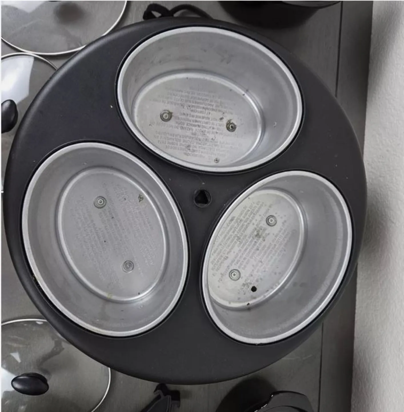 GE 3-Pot Slow Cooker image indicator(4)