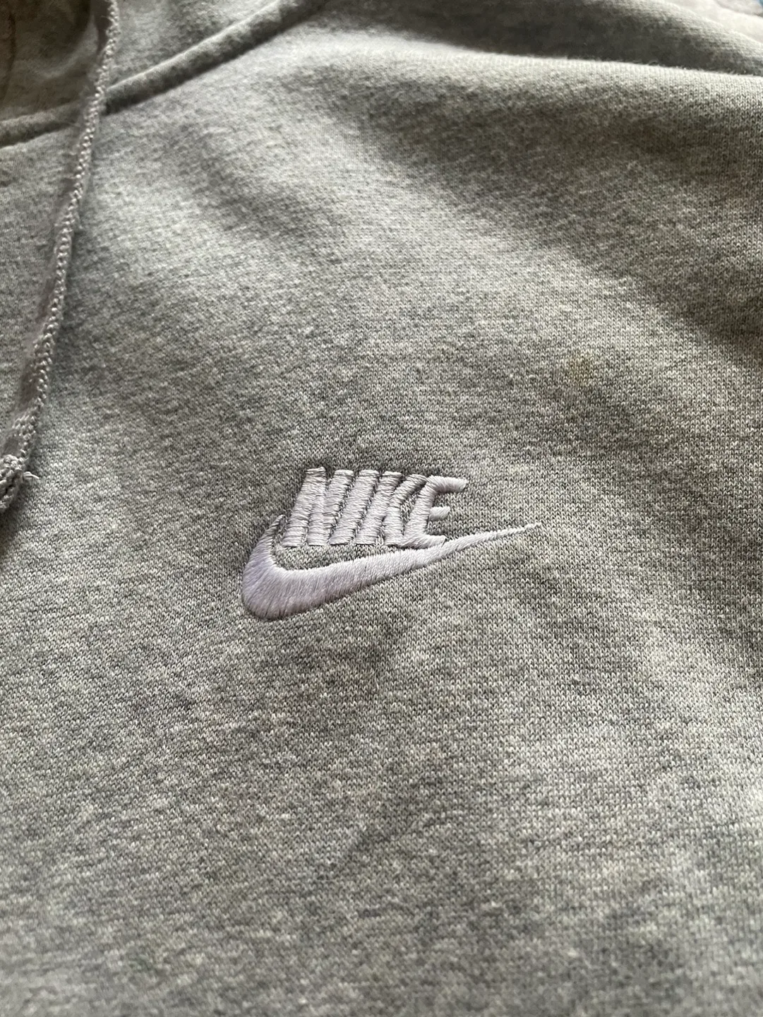 Nike Grey Zip-Up Hoodie image indicator(2)