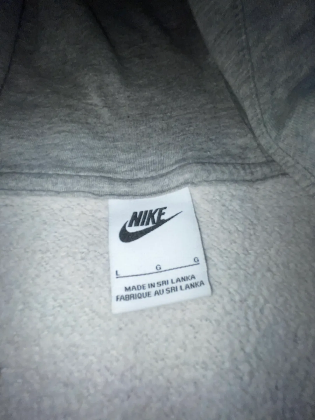 Nike Grey Zip-Up Hoodie image indicator(9)