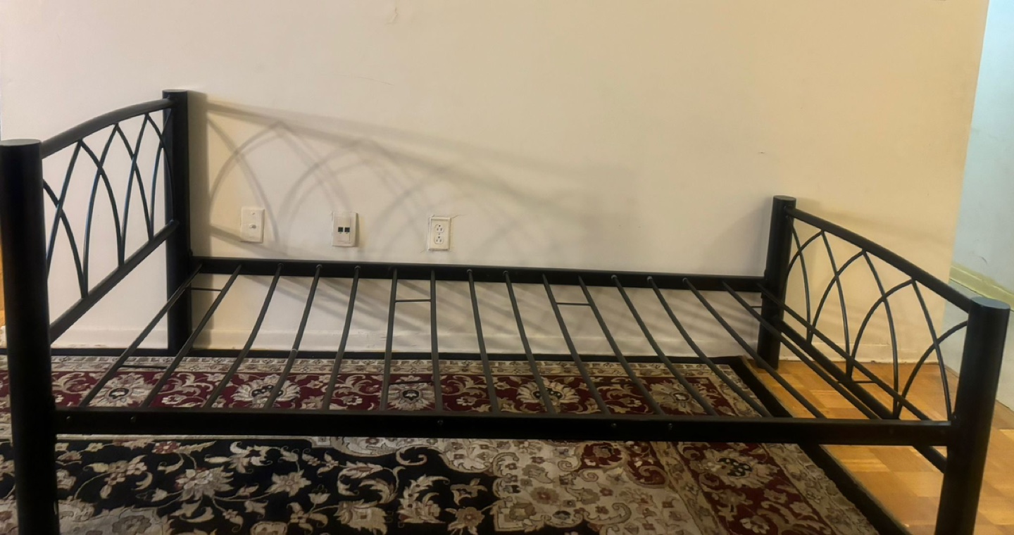 Black Metal Bed Frame