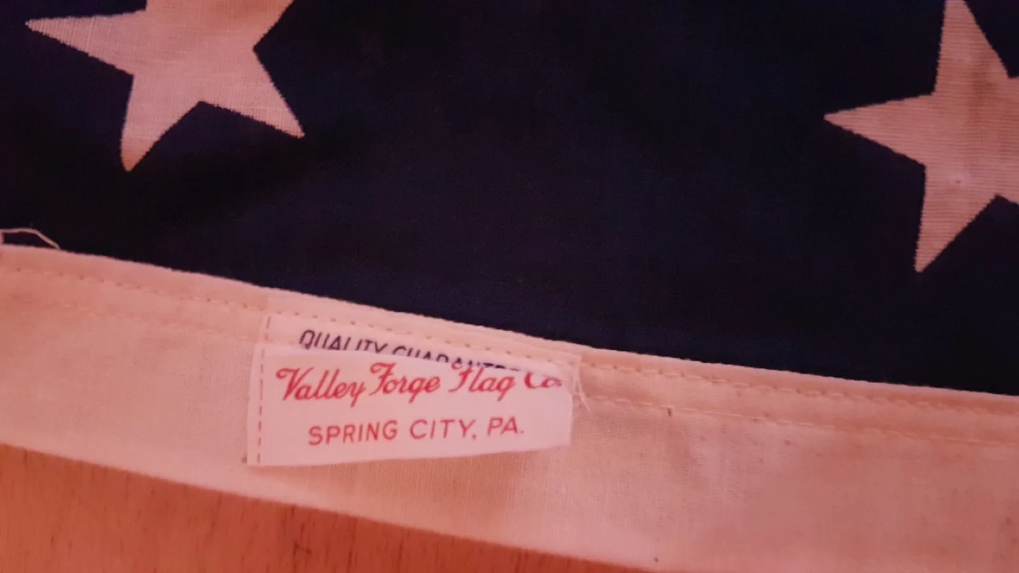 Vintage American Flag - Valley Forge Flag Co. image indicator(3)