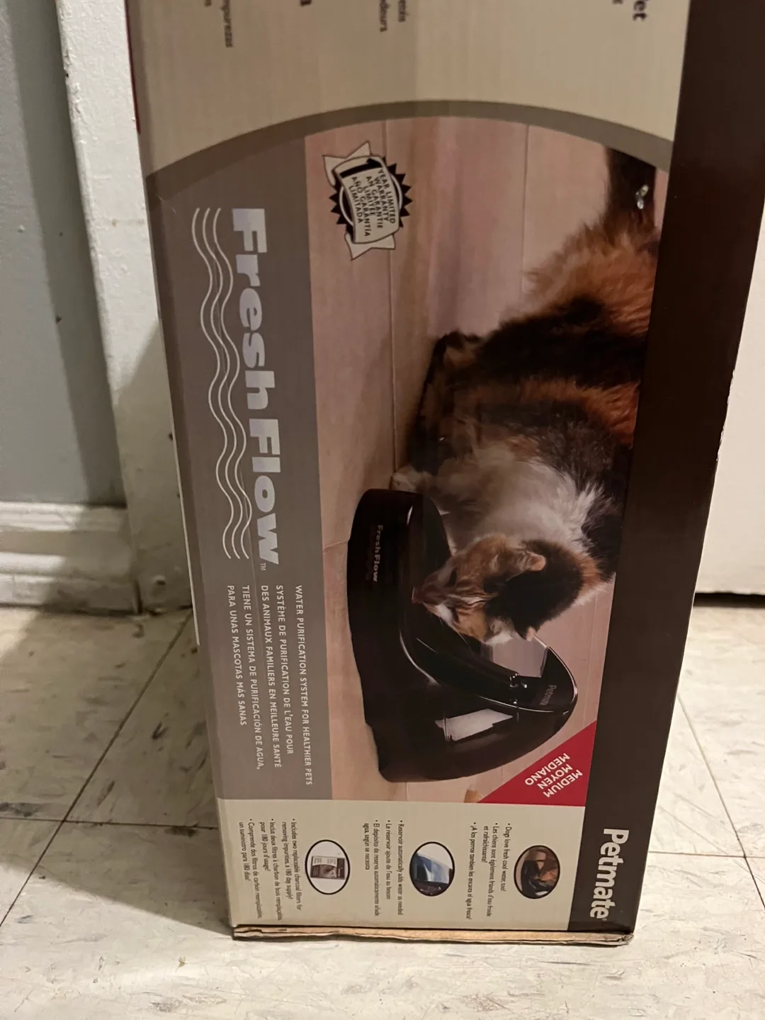 Petmate FreshFlow Water Fountain for Pets image indicator(4)