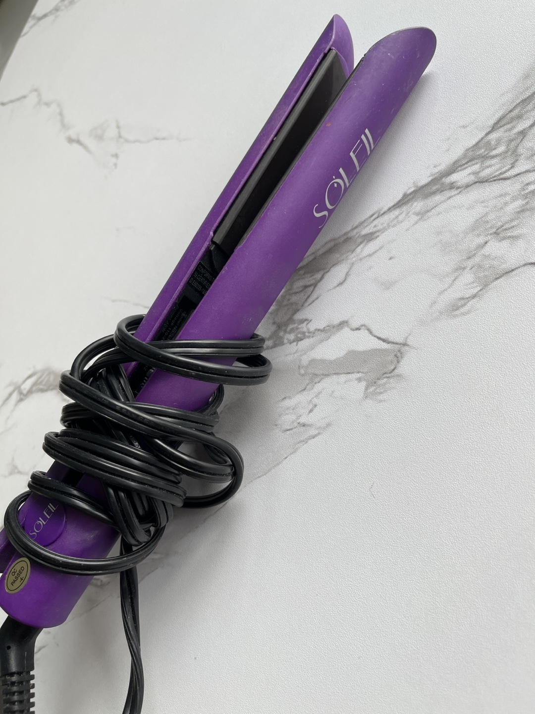 Solfil Purple Hair Straightener/Curler - photo 3