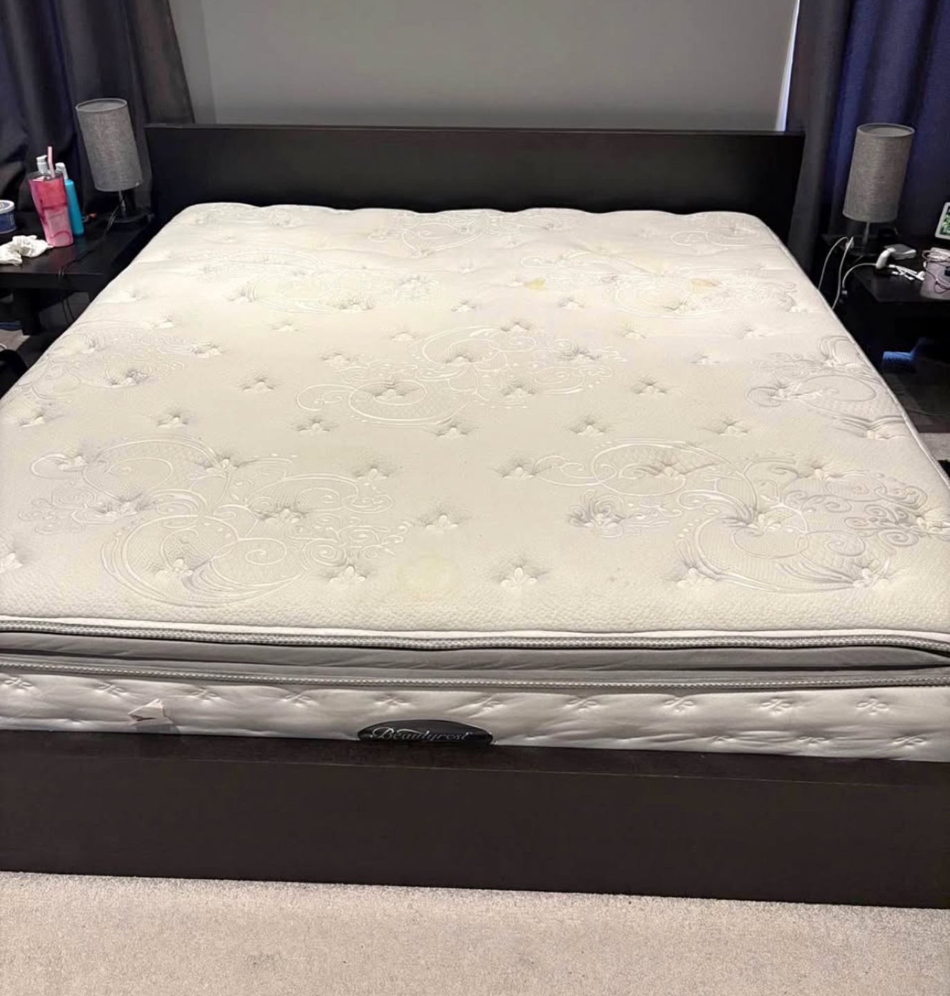 King Sealy Posturepedic mattress - photo 2