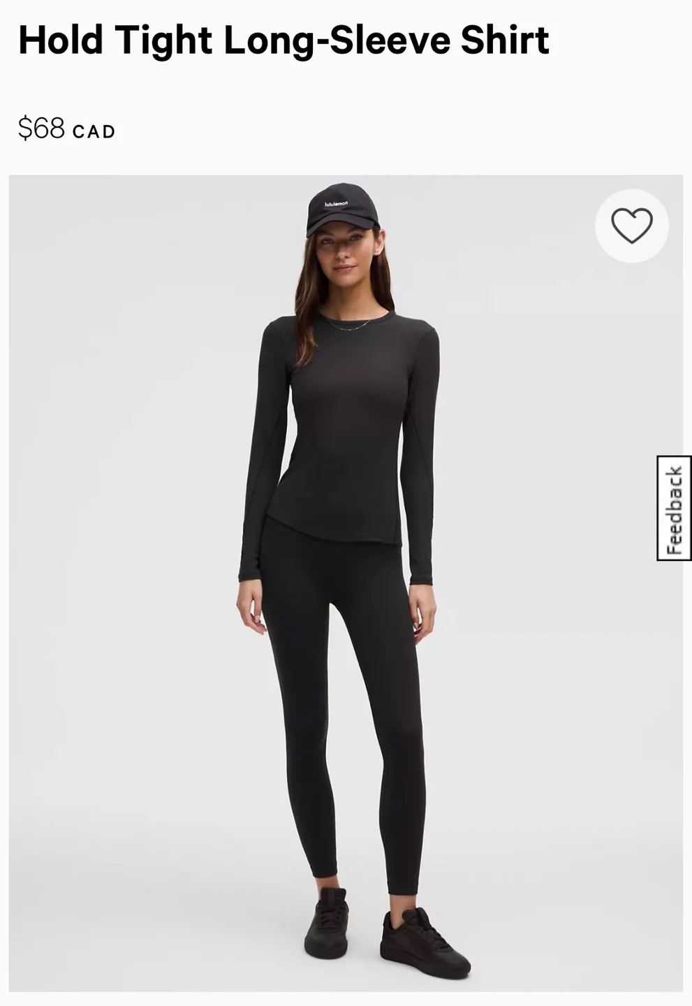 NEW WITH TAG Lululemon “hold tight” longsleeve size 2 image indicator(4)