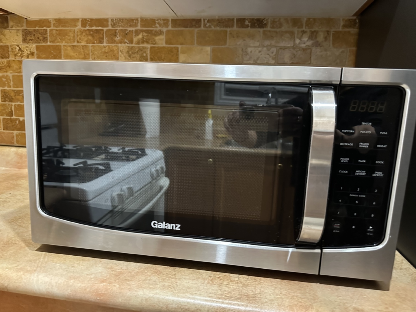 Galanz Microwave - Stainless Steel