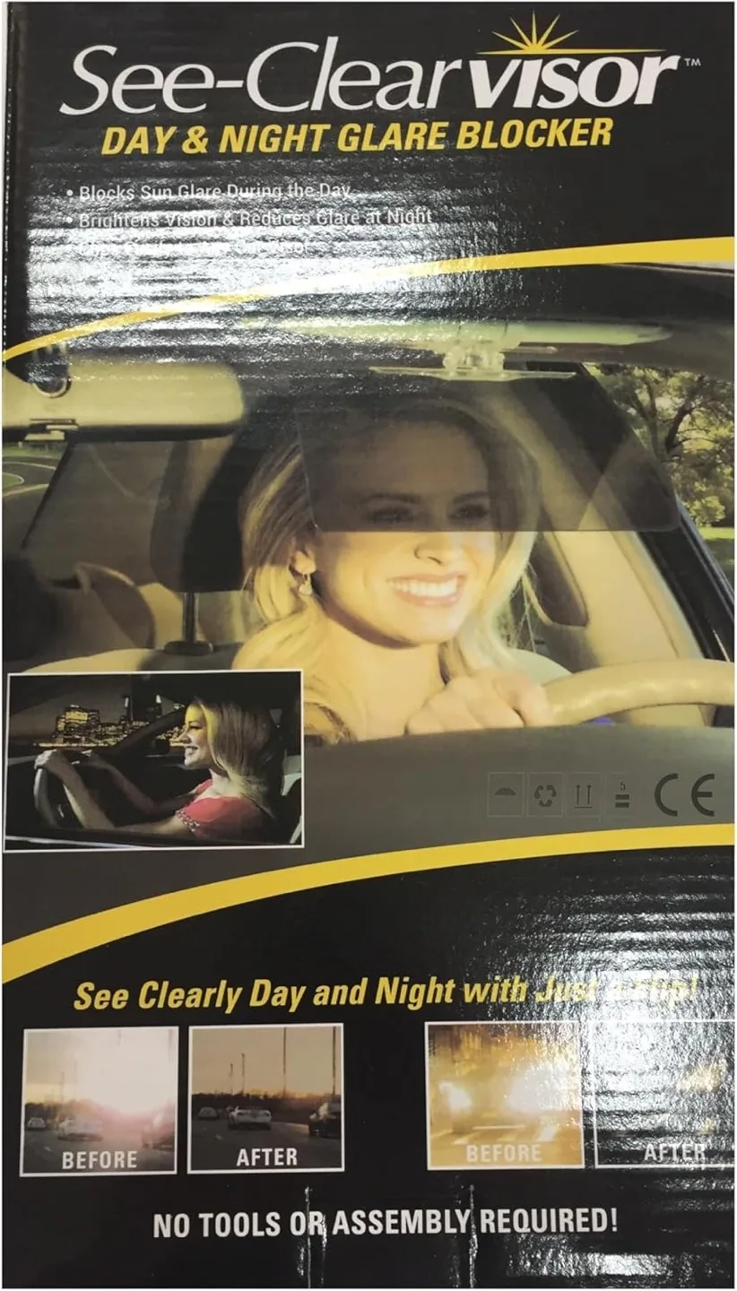 FREE Used Car Sun Visor - Day & Night Glare Blocker image indicator(5)