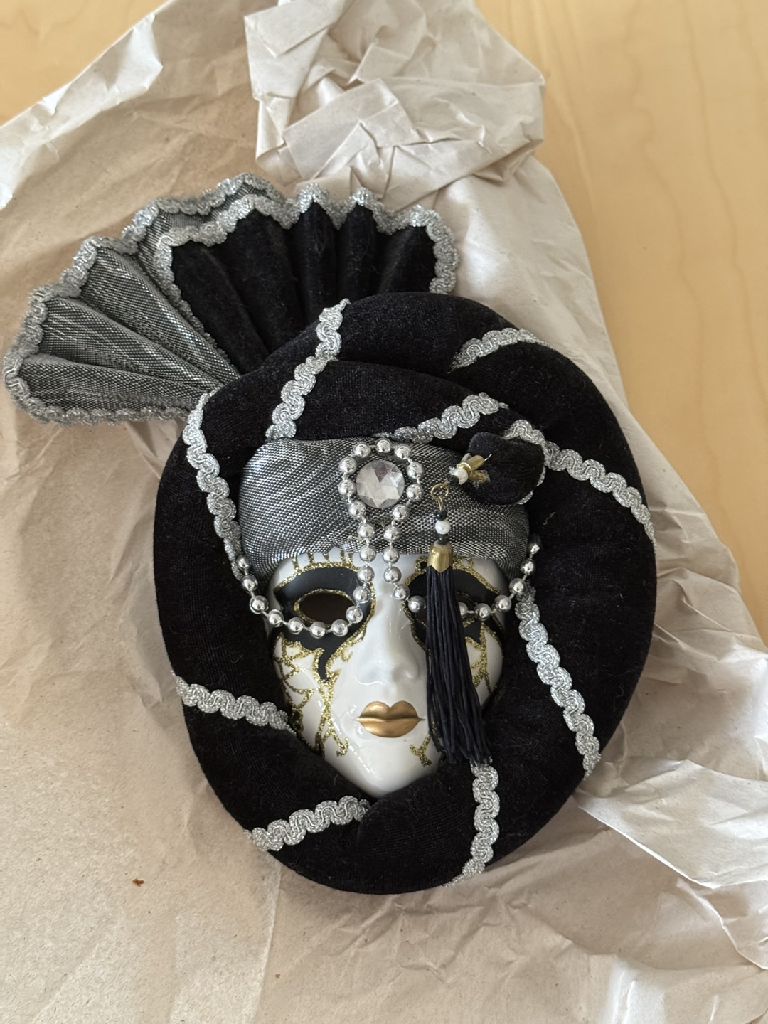 Venetian Mask Wall Decor