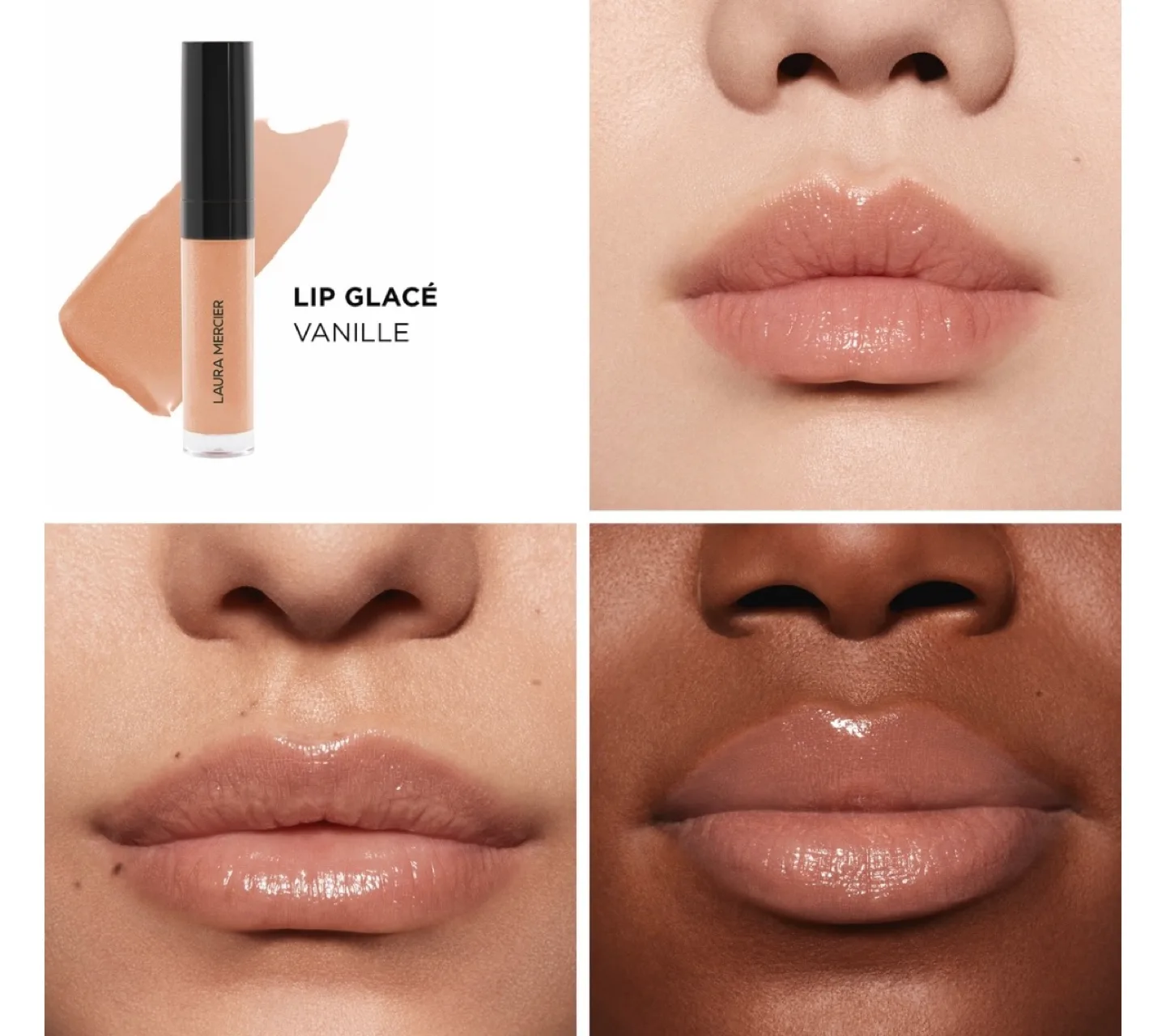 Laura Mercier Lip Glacé in Vanille #15 image indicator(3)