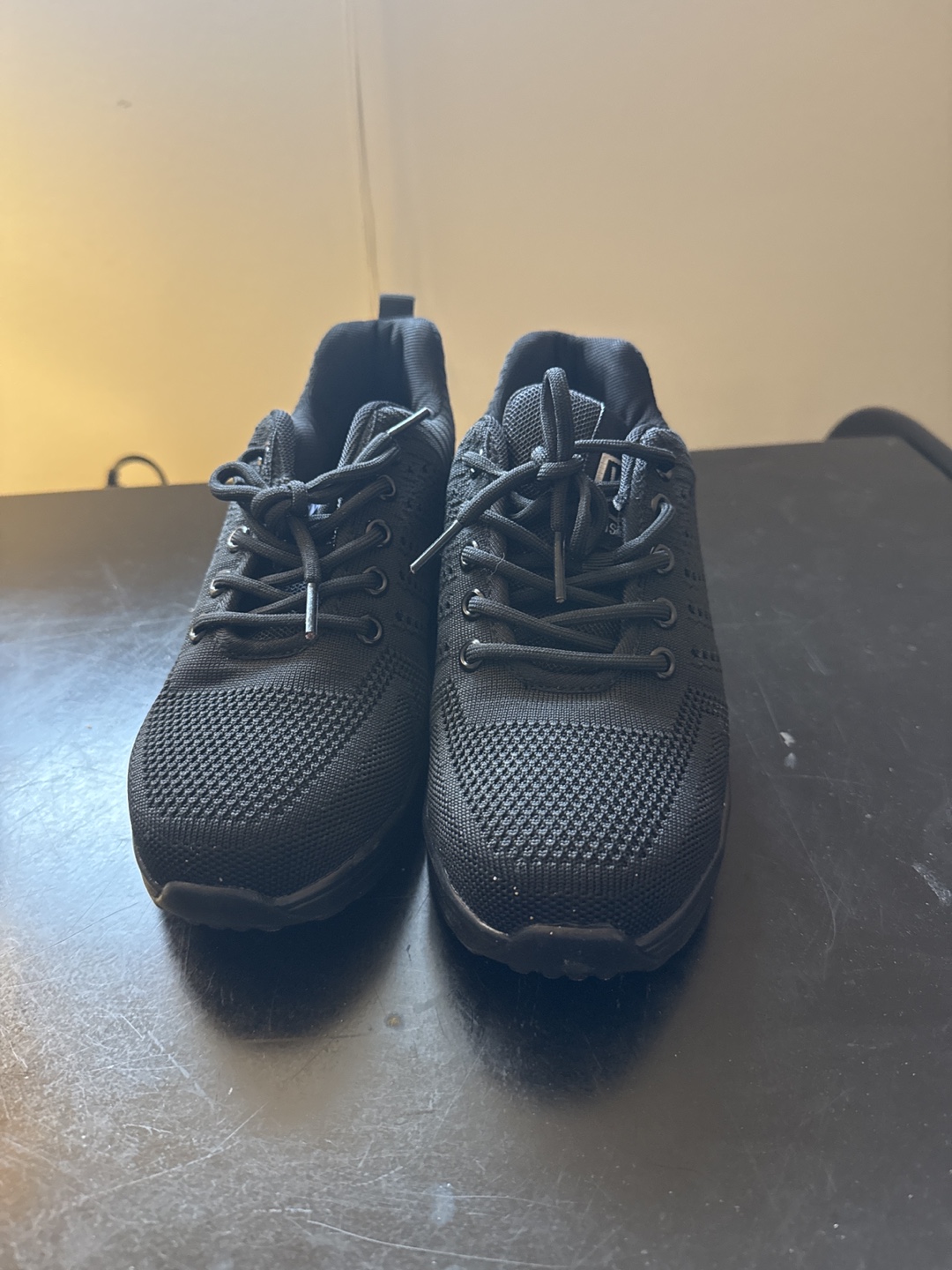 Black Knit Sneakers with Air Cushioning - photo 3