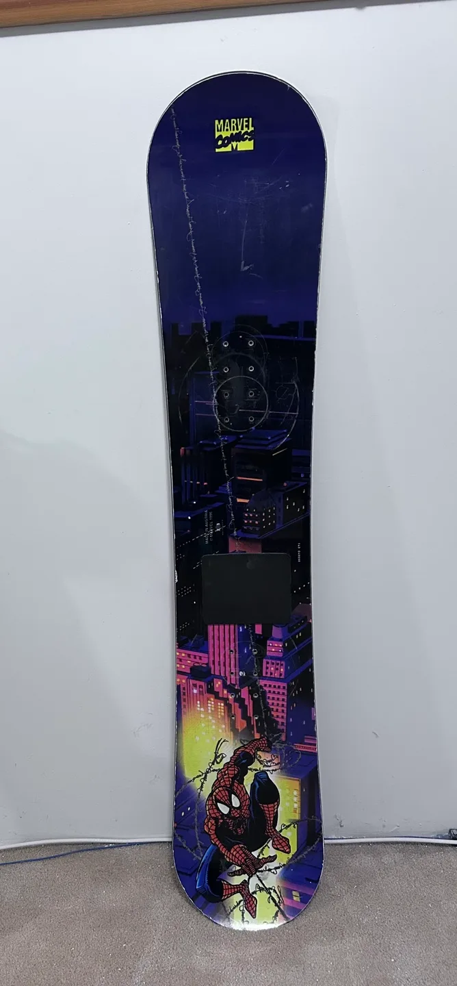 Vintage Marvel Comics Spider-Man Snowboard image indicator(2)
