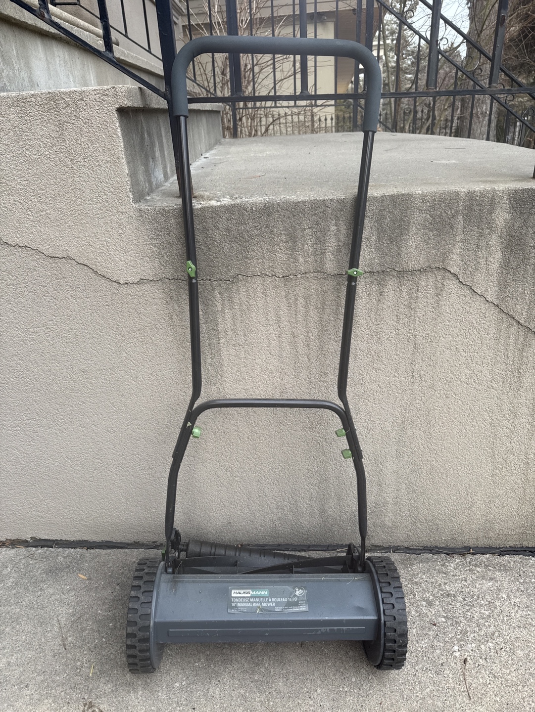 Haussmann 16" Manual Reel Mower