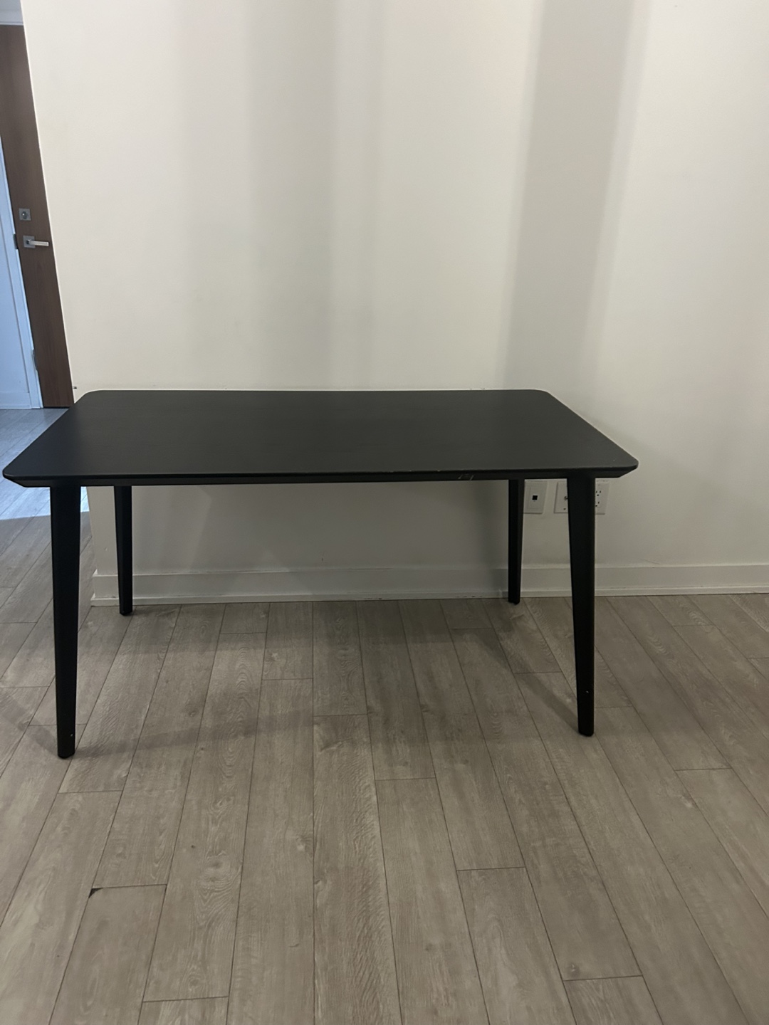 IKEA LISABO Black Table - photo 2