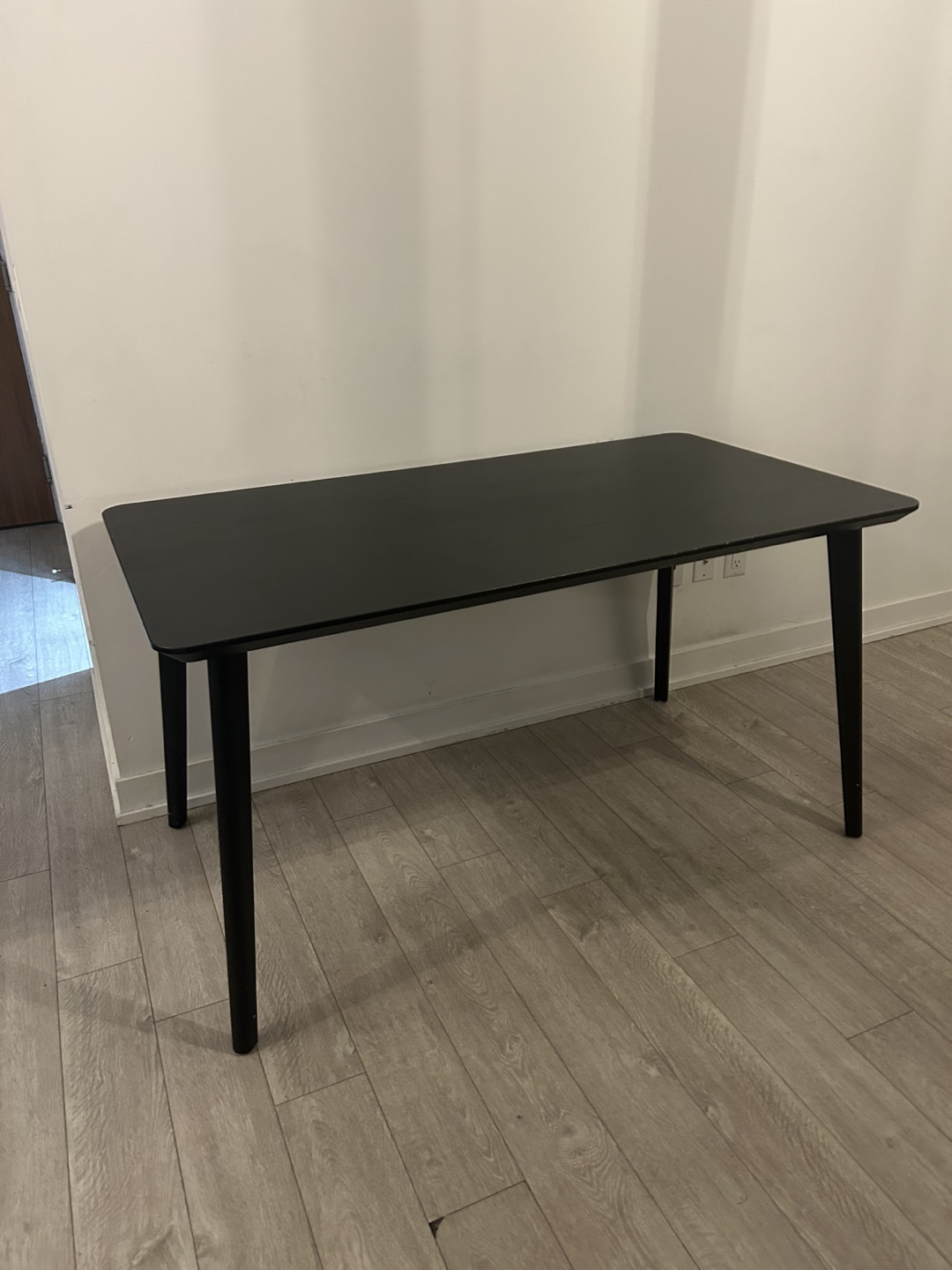 IKEA LISABO Black Table