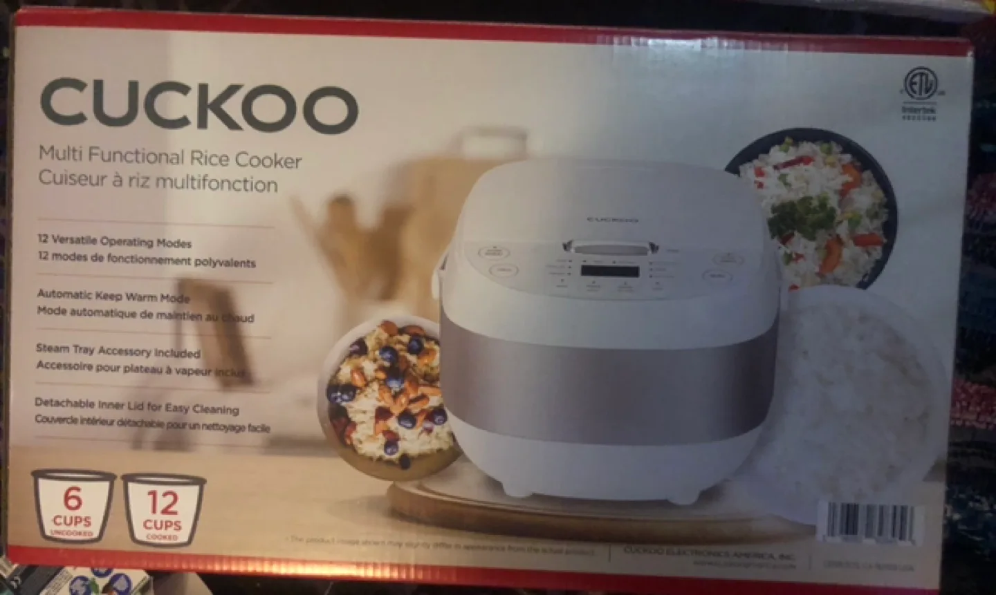 Cuckoo Multi-Functional Rice Cooker - Brand New in Box image indicator(3)