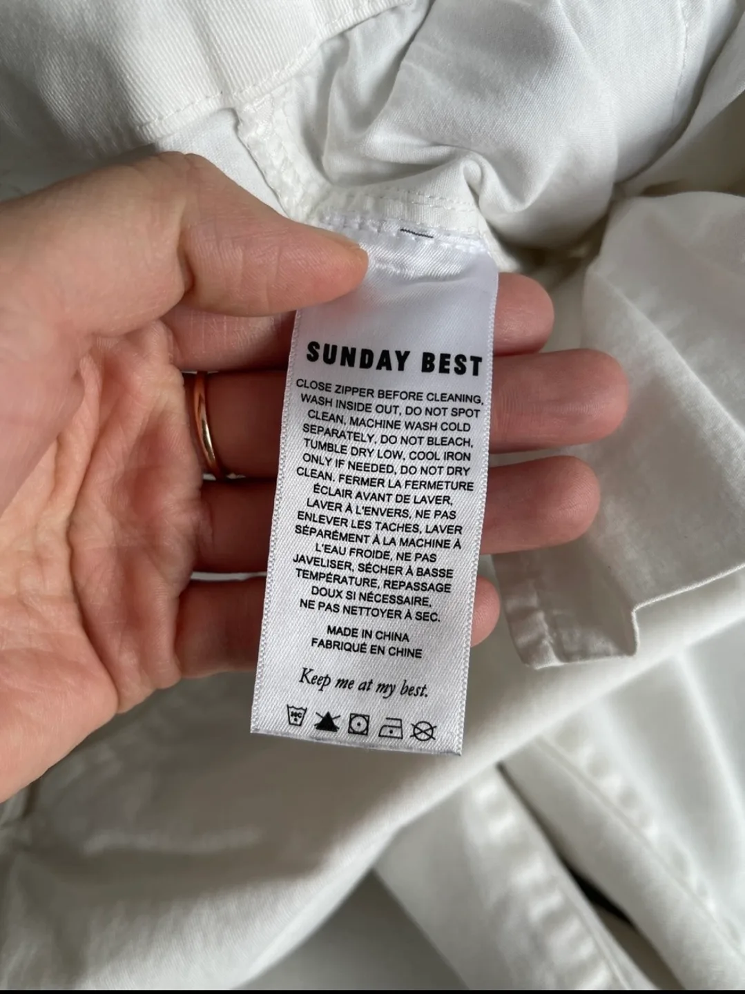 Aritzia Sunday Best White Trousers - Size 2 image indicator(5)